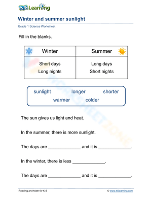 Understanding Daylight and the Seasons