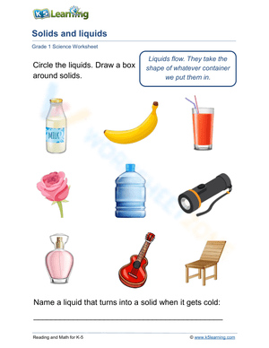 Solids and liquids