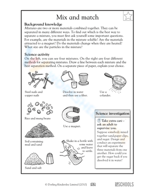 Separating mixtures 1