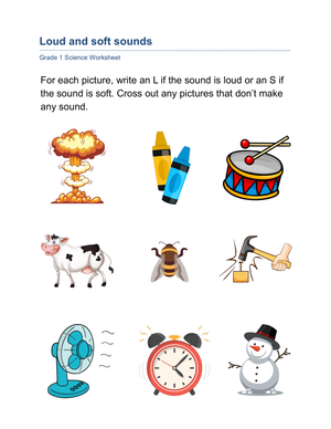 Exploring Loud and Soft Sounds for Science Practice