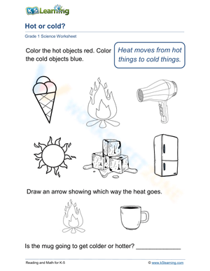 Identifying Hot or Cold Objects