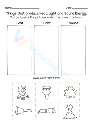 Identify Objects Producing Energy