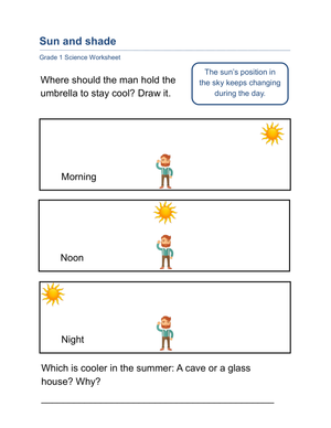 Explore Sun and Shade Concepts