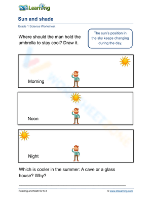 Explore Sun and Shade Concepts