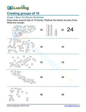 Building Groups of 10: Advanced