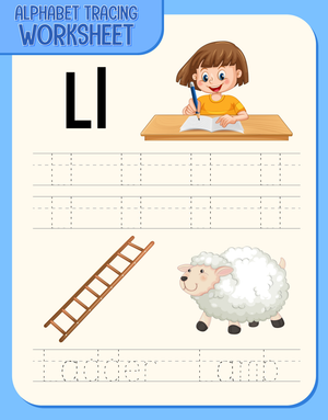 Letter L Tracing Worksheet | Essential Kindergarten ELA