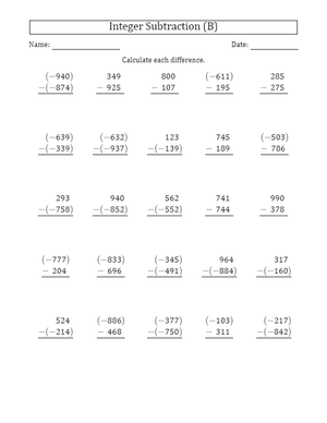 Enhance 3-Digit Subtraction Abilities