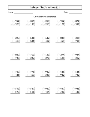 Expertly Handling Negative Subtraction