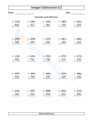 Mastering Negative to Positive Subtraction