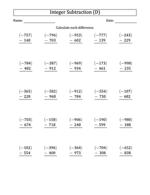 Improving with Negative-Positive Subtraction