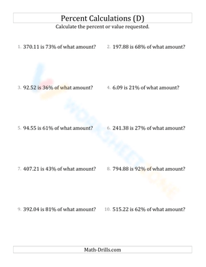 Calculate original amount including regular decimals (4)