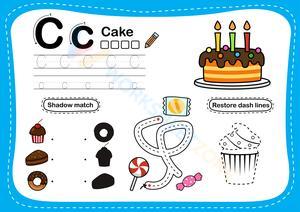 Alphabet Tracing - Letter C