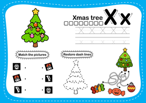 Grade K Letter X Tracing — Printable No-Prep Worksheet