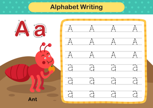Printable Letter A Tracing Worksheet | Kindergarten ELA