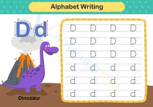 Alphabet Writing - D