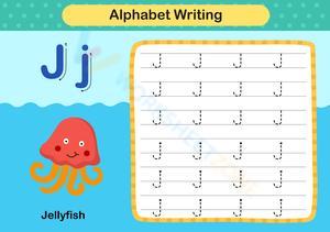 Alphabet Writing - J