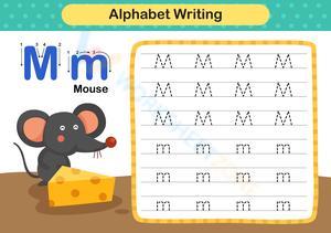 Alphabet Writing - M