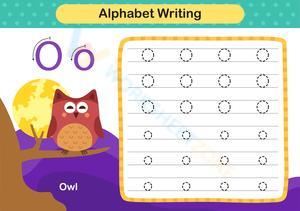 Alphabet Writing - O