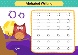 Grade K Letter O Tracing — Printable No-Prep Worksheet