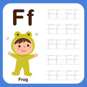 Letter F Tracing Worksheet | Essential Kindergarten ELA