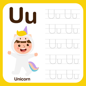 Letter U Tracing Worksheet | Essential Kindergarten ELA