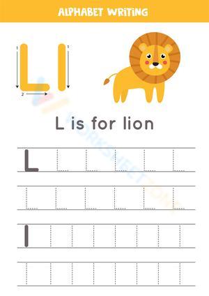 Alphabet Writing - L