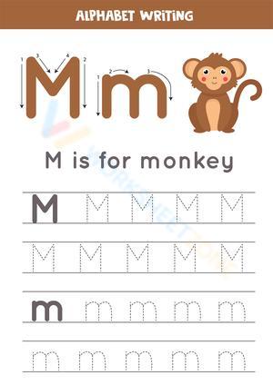 Alphabet Writing - M