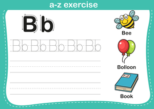 Letter B Tracing Worksheet | Essential Grade K ELA