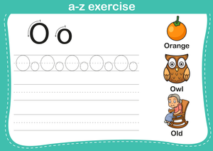 Letter O Tracing Printable | Grade K ELA