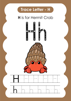 Letter H Tracing Worksheet | Essential Grade K ELA