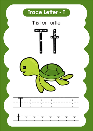 Letter T Tracing Worksheet | Essential Grade K-1 Ready