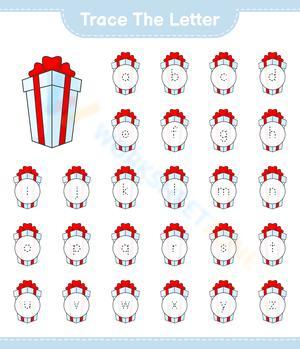 Grade K Alphabet Tracing — Printable No-Prep Worksheet