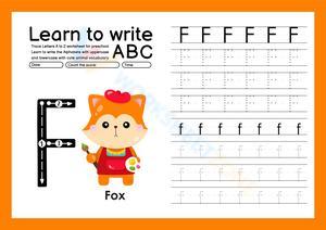 Learn to write F