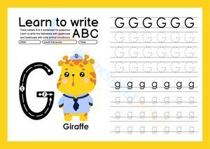 Learn to write G