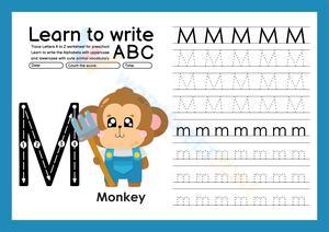 Learn to write M