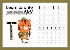 Learn to write T