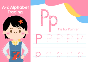 Letter P Tracing Worksheet | Essential Kindergarten ELA