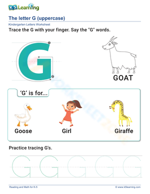 Master the Uppercase Letter G