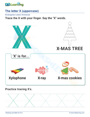 Uppercase Letter X