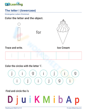 Lowercase Letter i