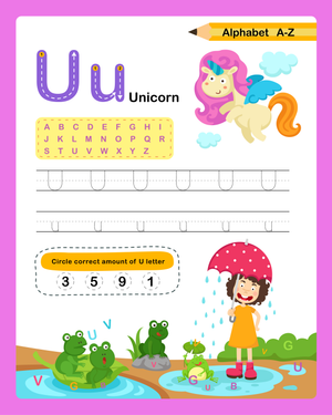 Alphabet Practice: Letter U Activities for Kids