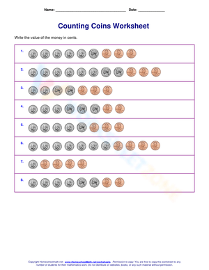 Counting Coins 1