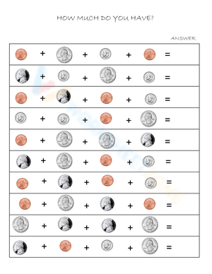 HOW MUCH DO YOU HAVE? 4