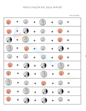 HOW MUCH DO YOU HAVE? 5