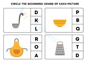 Circle the beginning sounds 23
