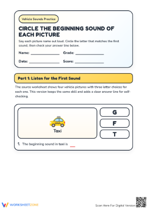 Essential Beginning Sounds Practice | Kindergarten Phonics