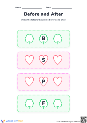 Alphabetical Order Worksheet | Preschool Essential