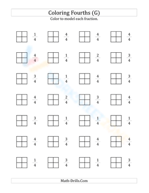 Modeling fractions with rectangles
