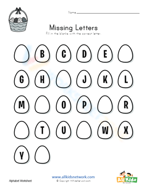 Missing letters 1