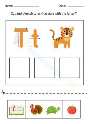 Letter T Recognition and Craft